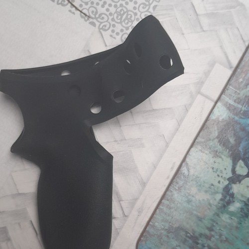 Black silicone grip covers - 2x,