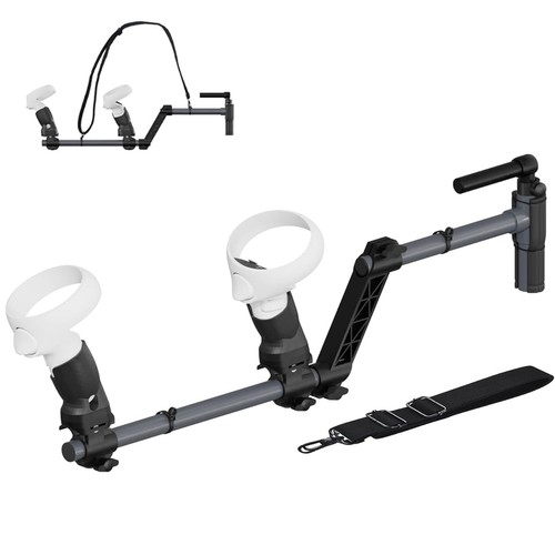 Magnetic gun stock for - vr,